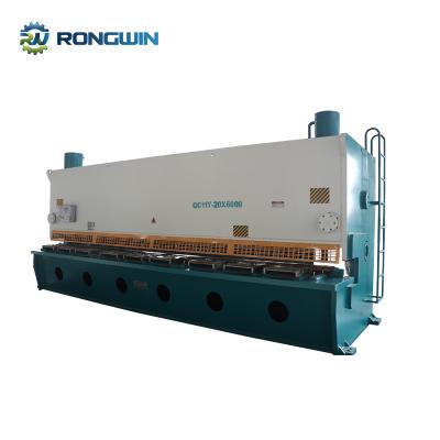 China Machinery Repair Shops 20mm Metal Cutting Machine QC11Y-20X6000 6meters for sale