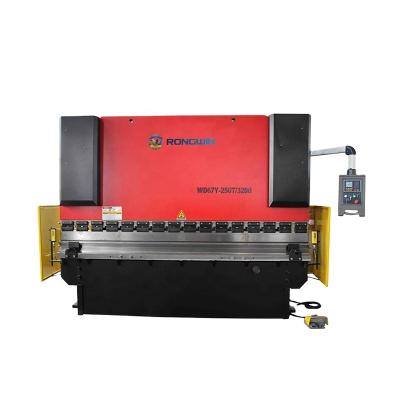 China Hotels WD67Y 80T 2500 Controller E21 Economic NC Hydraulic Press Brake For Stainless Steel Bending for sale