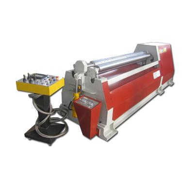 China Steel Plate Sheet Rolling RONGWIN 4 Roll Sheet Metal Plate Cone Roll Automatic Electronic Hydraulic Small Roll Bending Machine for sale