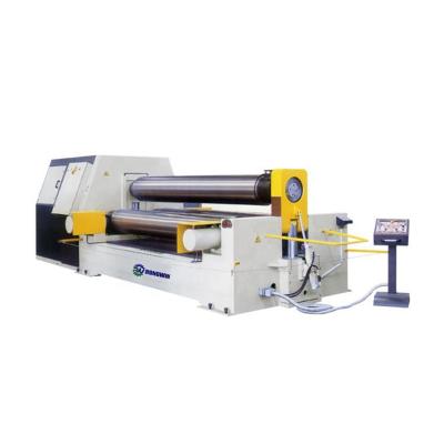 China Steel Plate Sheet Rolling Popular 4 Roller Sheet Metal Plate Plate Cone Roll Small Automatic Electronic Hydraulic Rolling Bending Machine for sale