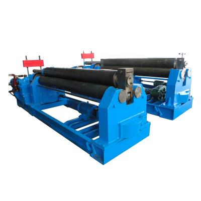 China Steel Plate Sheet Rolling RONGWIN Professional Electronic Hydraulic Metal Plate Rolling Machine 4-Roller for Sale for sale