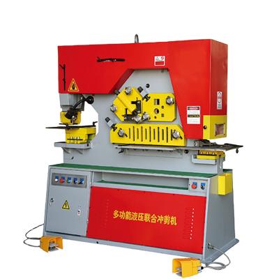 China Metal Sheet Stamping QC35Y 120T Hydraulic Iron Worker Machine With CE Certification for sale