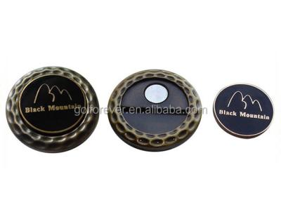 China popular magnetic golf cap clip with ball marker FCC-01B for sale