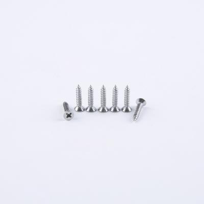 China New Tech Flat Phillips Marinating Steel Industry Self Tapping Metric Flat Head 410 304 316 Stainless Screws 4x80 for sale