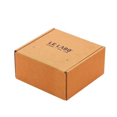 China Recycled Materials Custom Both Sides Printing Kraft Paper Gift Box, Mailer Box for sale