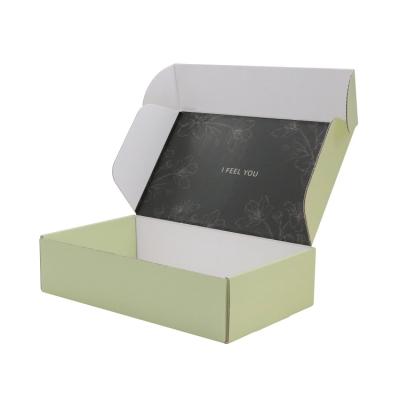 China Recyclable Custom Women Packaging Shipping Boxes, Clothing Packaging Boxes, Corrugated Mailer Box for sale