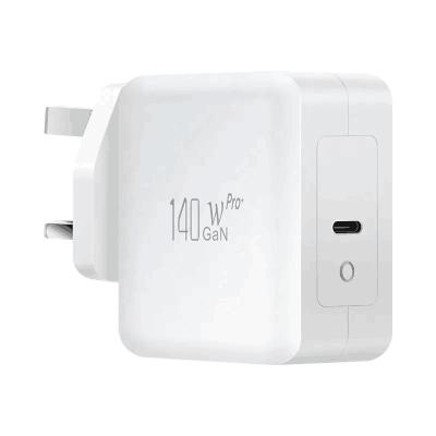 China Electronic devices such as mobile phones and computers HKKUNCAN 140w USB-C GaN PD 3.1 Charger with 140w USB-C Charger with Cable for sale