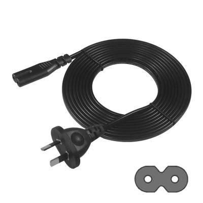 China COMPUTER Power Cable - 1.8 m - Australia Mains Plug Type I (AS 3112) to C7 (Straight) for sale