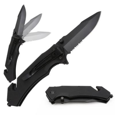 China Non-variable Outdoor Pocket Knife Portable Utility Knife Cutter Multifunctional Steel Folding Anti-skid Design for sale