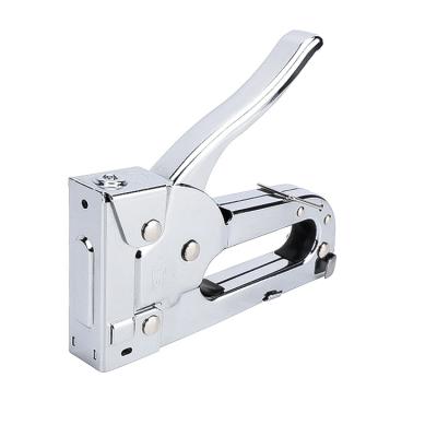 China Hot Selling Wooden Boxes Hand Tool Products Staple Nail Gun Staple Medium Duty Gun for sale