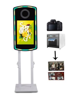 China Custom Portable Digital Outdoor Mini Photo Booth Vending Machine 360 ​​Self Mirror Photo Mirror Photo Booth Magic Booth for sale