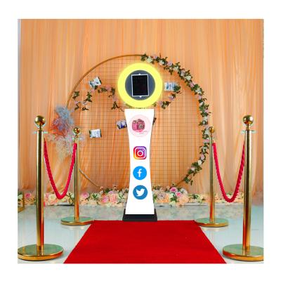 China Portable Photobooth Kiosk Wedding Touch Screen Manual Camera Shell 3d 360 iPad iPad Photo Booth Machine for sale