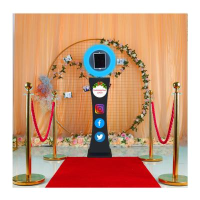 China Photo Booth Selfie Touch Screen 3d Enclosure Kiosk Shell Vending Machine 360 ​​Camera Photo Booth Machine Portable Social iPad Photobooth for sale