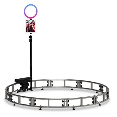 China Auto 360 Photo Booth Wireless Portable Manual Trackstar Wedding Fashion Circle Circle Ipad Photobooth Kiosk 360 Photo Booth for sale