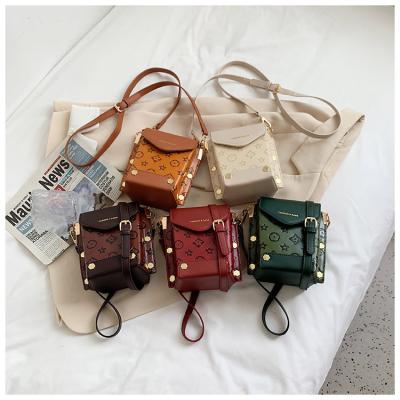 China Wholesale High Quality Small Cross - Body Bags Women Handbags Ladies 2021 Latest Fashion Style Leather Messenger Bag Designer Lady Shoulder Bags for sale