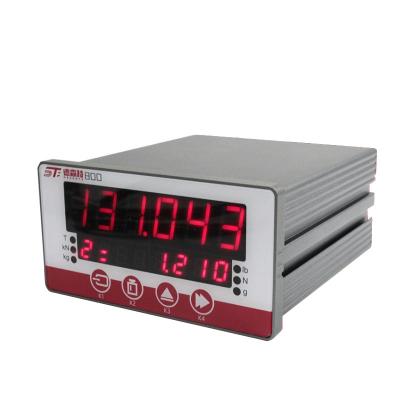 China Load Cell Dynamometer Digital Measuring Instrument Weighing Display Control Equipment RS485 Dynamometer Pull Pressure Gauge D800 for sale