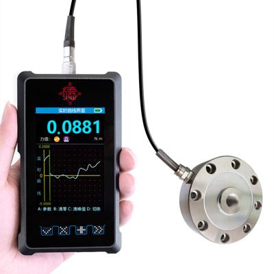 China Digital Hand Dynamometer Pressure Gauge Measuring Instrument Portable Handheld Rechargeable Load Cell Indicator Measuring Gauge 3.5 Inches for sale