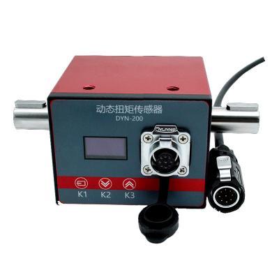 China DYN-200 Industrial Automation Rotation Torque Speed ​​Measuring Instrument Dynamic Torque Power Detector Torque Sensor With LED Display Value for sale