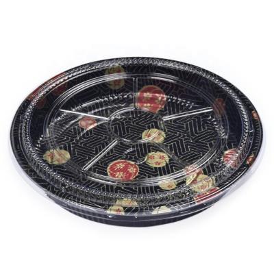 China Factory direct sales disposable sushi biscuit party fruit old fashioned customizable printing tray sushi box for sale