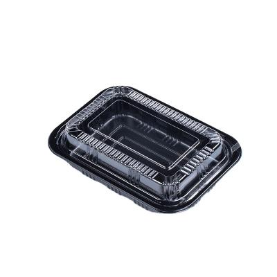 China Wholesale Disposable Bento Box Disposable Plastic Food Packaging Bento Box Lunch Plastic Food Bento Box Container for sale