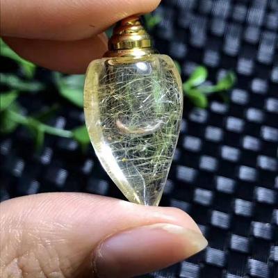 China Elegant Crystal Perfume Bottle Necklace and Refined Oil Bottle Pendant for sale