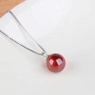 China Free Fashion And New Products Natural Red Garnet Crystal Pendant for sale