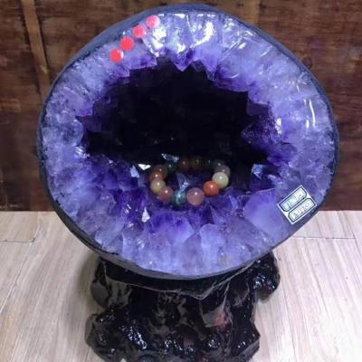 China China Quality Wholesale Natural Amethyst Agate Crystal Geodes Healing Stone for sale