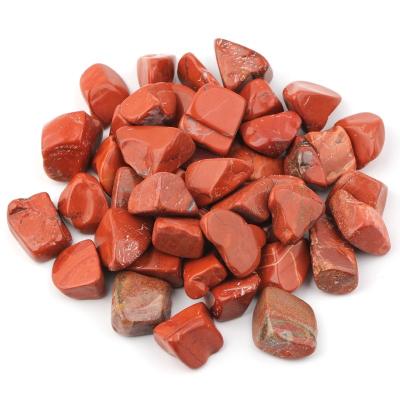 China China Wholesale Natural Red Jade Gravel Healing Crystal Stones for sale