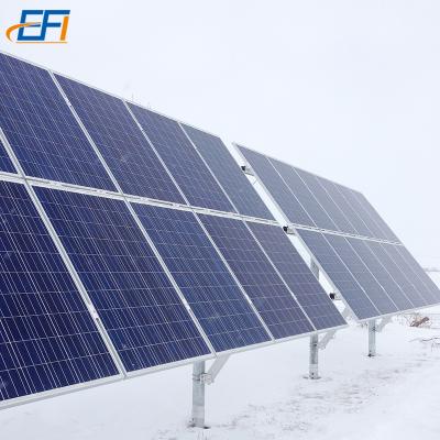 China Rectified Solar Panel Solar Panel Farm Racks Bracket Solar Ground System Metal PV Rack Solar System for sale