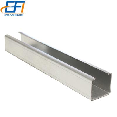 China Steel C Channel 40mm C Channel Structural Steel Bar Standard Sizes Galvanized Steel C Channel Type for sale