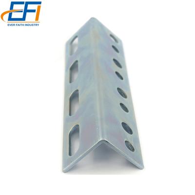 China Support System Factory Price Perforated Galvanized Steel Angle Iron Price List , Ms Angle Channel for sale