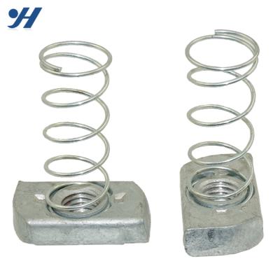 China Strut C Channel General Industry Galvanized Nut Spring Unistruts Nuts for sale