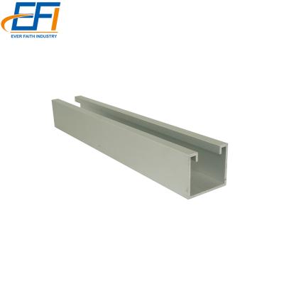 China Supporting and Hanging Strut Aluminum Profile Strut Aluminum Channel Aluminum unistrut anodized unistrut for sale