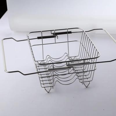 China single tier retractable stainless steel kitchen dish rack for sale