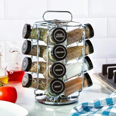 China Hot sale high quality stainless steel anti-shaking rotatable coffee capsule holder 35pcs capsule coffee organizer for sale