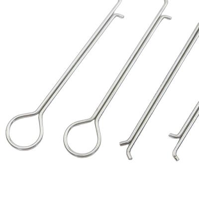 China Factory Customize Large Number Of stainless steel spring wire Hooks Circlip Shaped Springs for sale