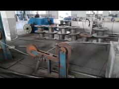 Stainless steel wire drawing machine