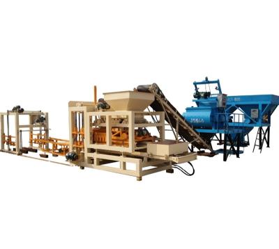 China Building Material Shops QT8-15 hollow concrete auto block making machine automatic brick maker machinery manufacturing best price for sale