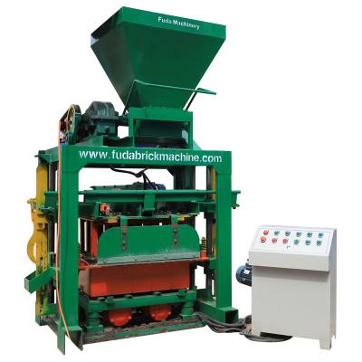 China Building Material Shops Smallest block production line,concrete hollow block solid brick and kerbstone block making machine for sale