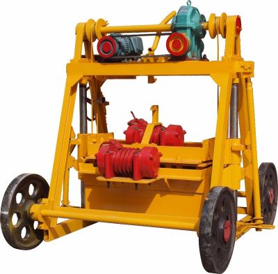 China Hotels QT40-3B Mobile block machine for sale