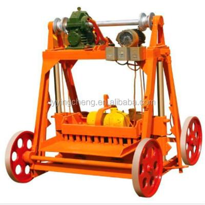 China Hotels QT40-3B Mobile block machine for sale