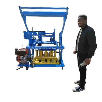 China Hotels egg laying block new  product Africa good sell 4-45 diesel block making machine for sale