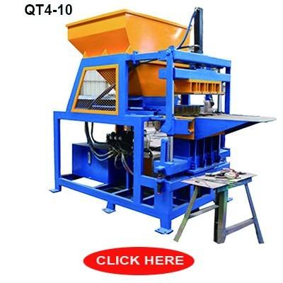 China Hotels QT4-10 Automatic Hydraulic Clay Brick Machine for sale