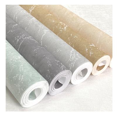 China Modern stone texture wallpaper living room bedroom interior wall decoration wallpaper hotel office non-woven wallpaper for sale