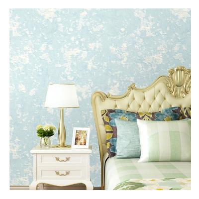 China Modern simple modern simple living room bedroom 3D interior decoration wallpaper hotel office relief non-woven wallpaper for sale