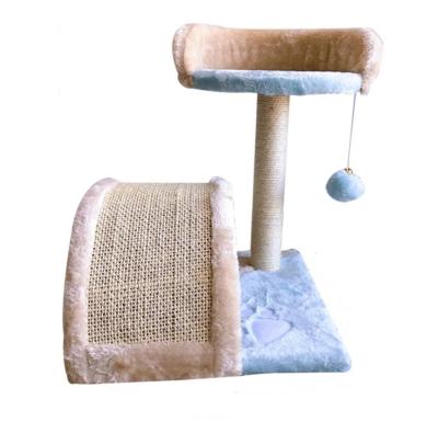 China Sustainable Cat Tree Furniture Cat Tree Scratching Post For Wholesale Custom Cat Bed Scratcher for sale