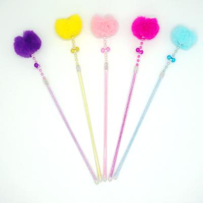 China Wholesale Ten Viable Colors Optional Hand Made Cat Playing Toys Cat Magic Wands For Cat Puzzle Stick Toy for sale