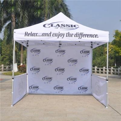 China Aluminum Alloy / Steel Factory Price Pop Up Tent Outdoor 3x3 Gazebo Promotional Tent for sale