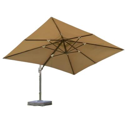 China Outdoor Furniture 3x4M Outdoor Cafe Beach And Garden Umbrella for sale