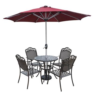 China Modern Outdoor Swimming Pool Umbrella Good Luck Parasol Heavy Duty Umbrella For Restaurant for sale